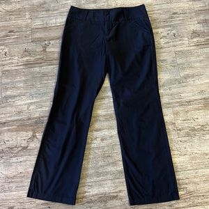 Daisy Fuentes black cotton pants 8